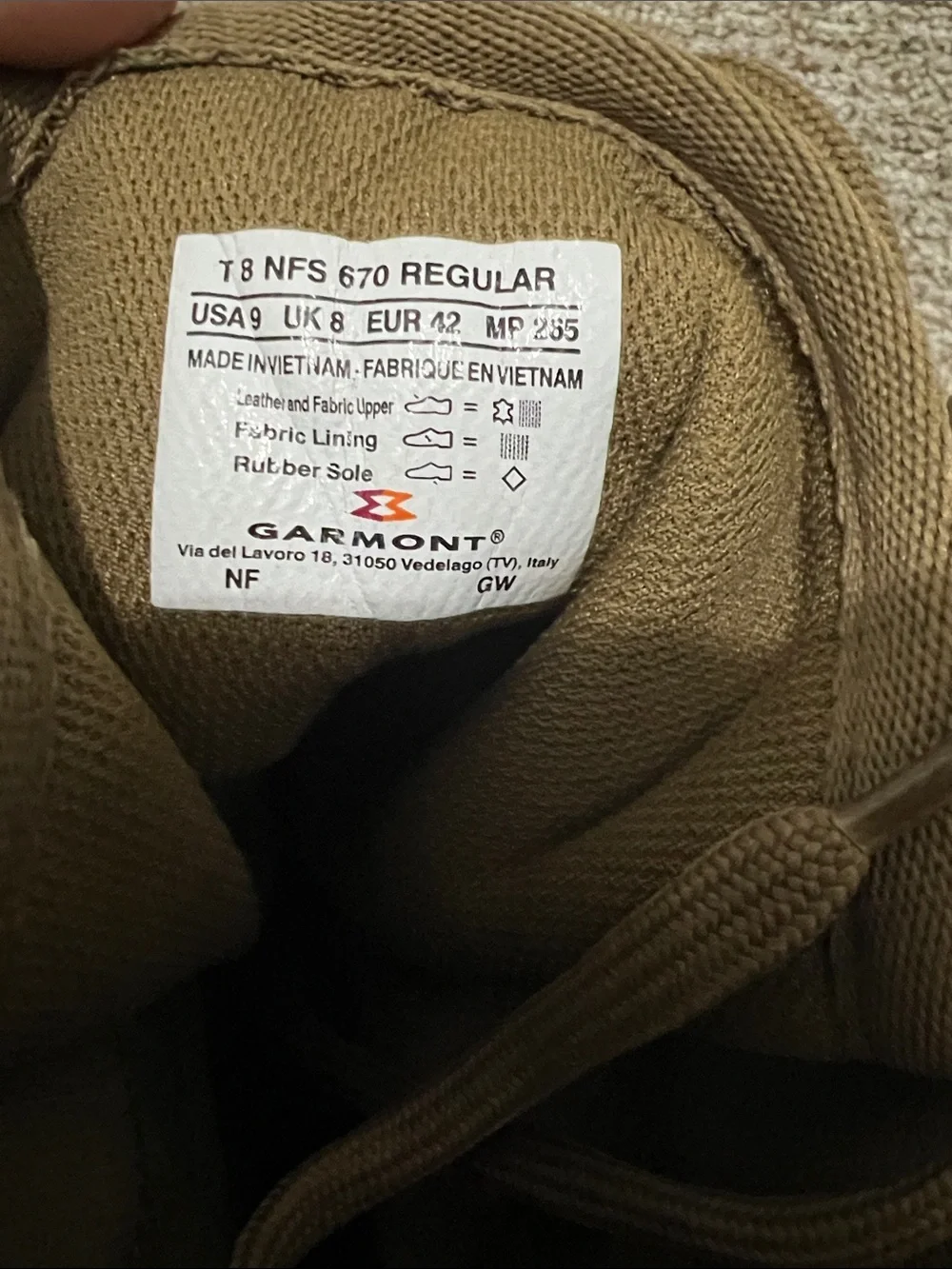 Garmont boots